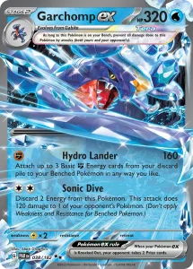 Garchomp ex - Paradox Rift 038/182 (Holo)