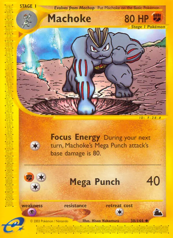 Machoke - Skyridge 038/144 (Regular)
