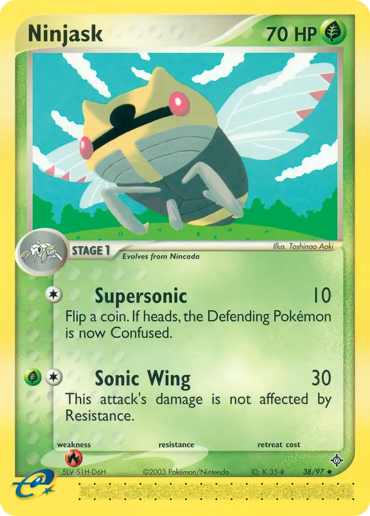 Ninjask - Dragon 038/097 (Regular)
