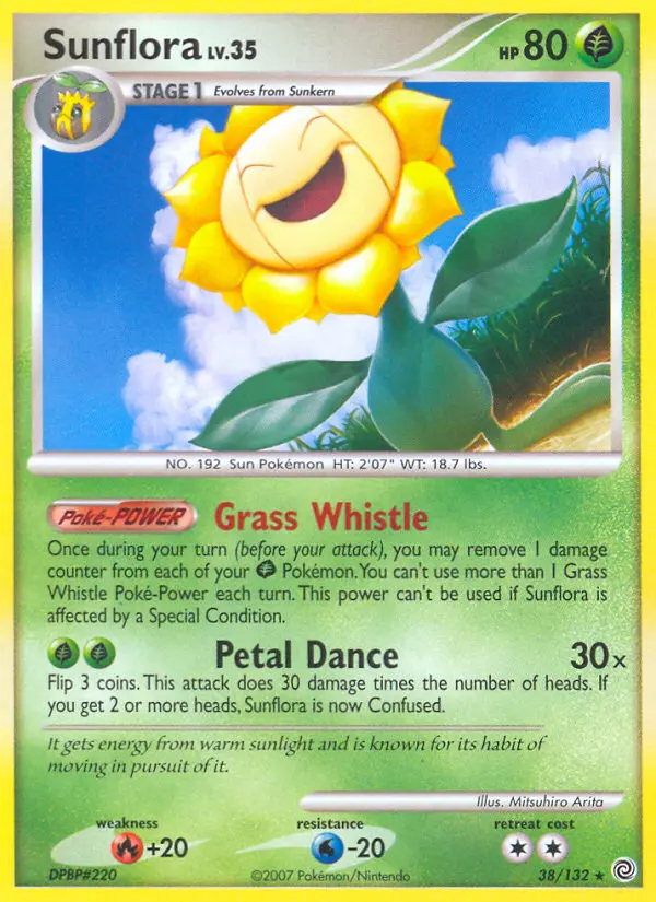 Sunflora - Secret Wonders 038/132 (Regular)