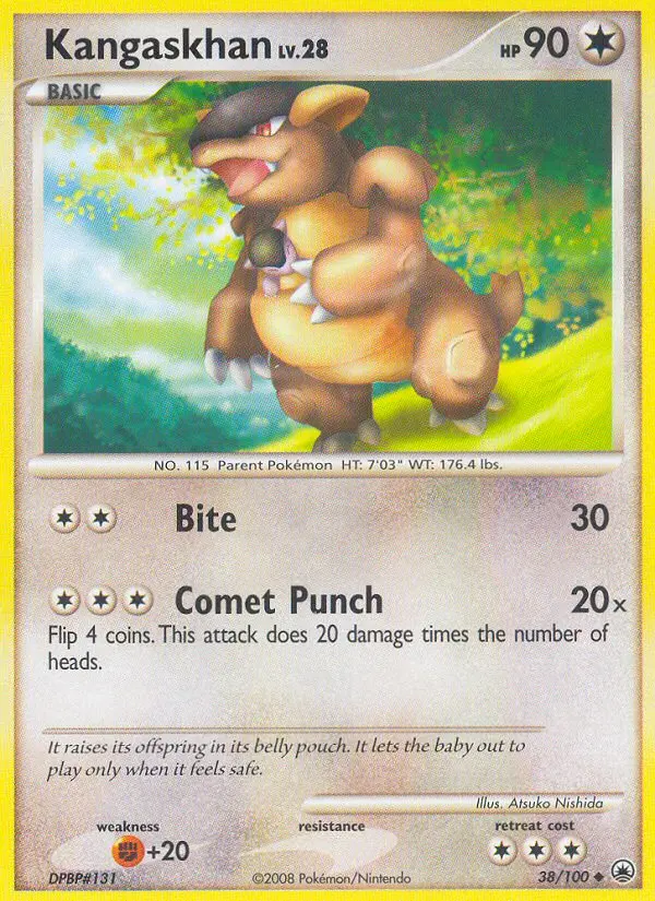 Kangaskhan - Majestic Dawn 038/100 (Regular)