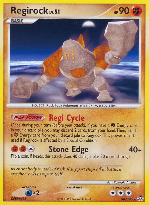 Regirock - Legends Awakened 038/146 (Regular)