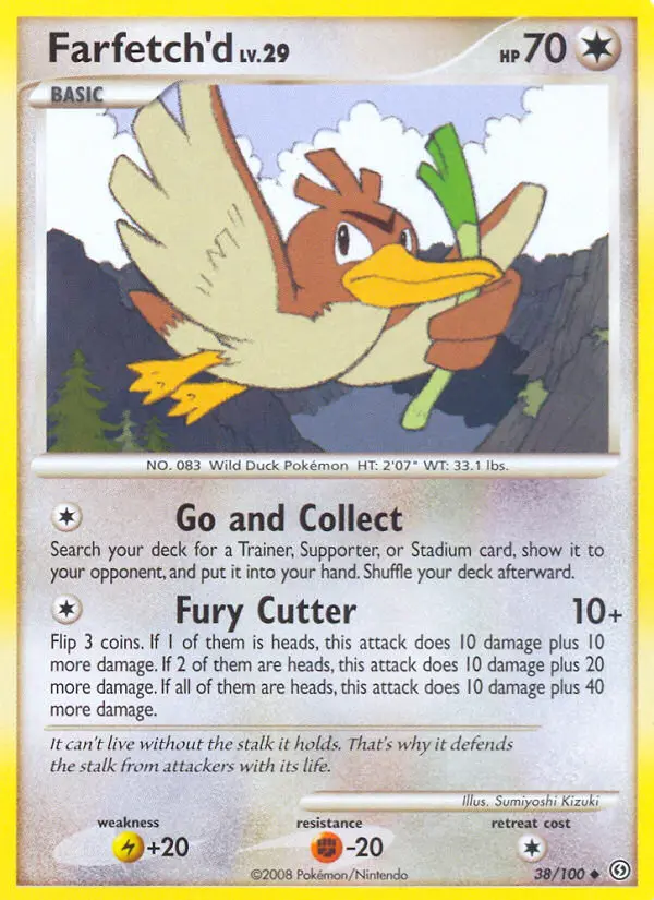 Farfetch'd - Stormfront 038/100 (Regular)