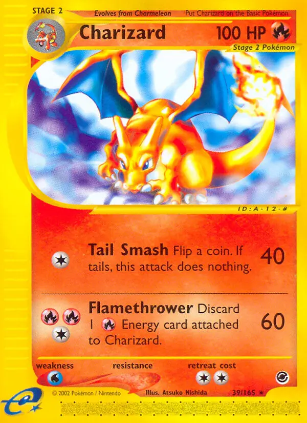 Charizard - Expedition Base Set 039/165 (Regular)