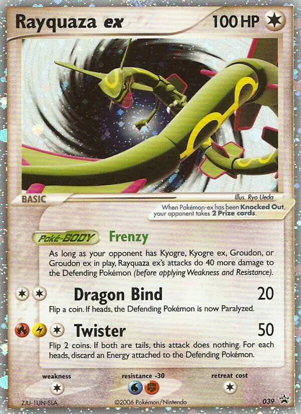Rayquaza ex - Nintendo Black Star Promos 039/040 (Holo)
