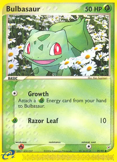 Bulbasaur - Team Magma vs Team Aqua 039/095 (Regular)