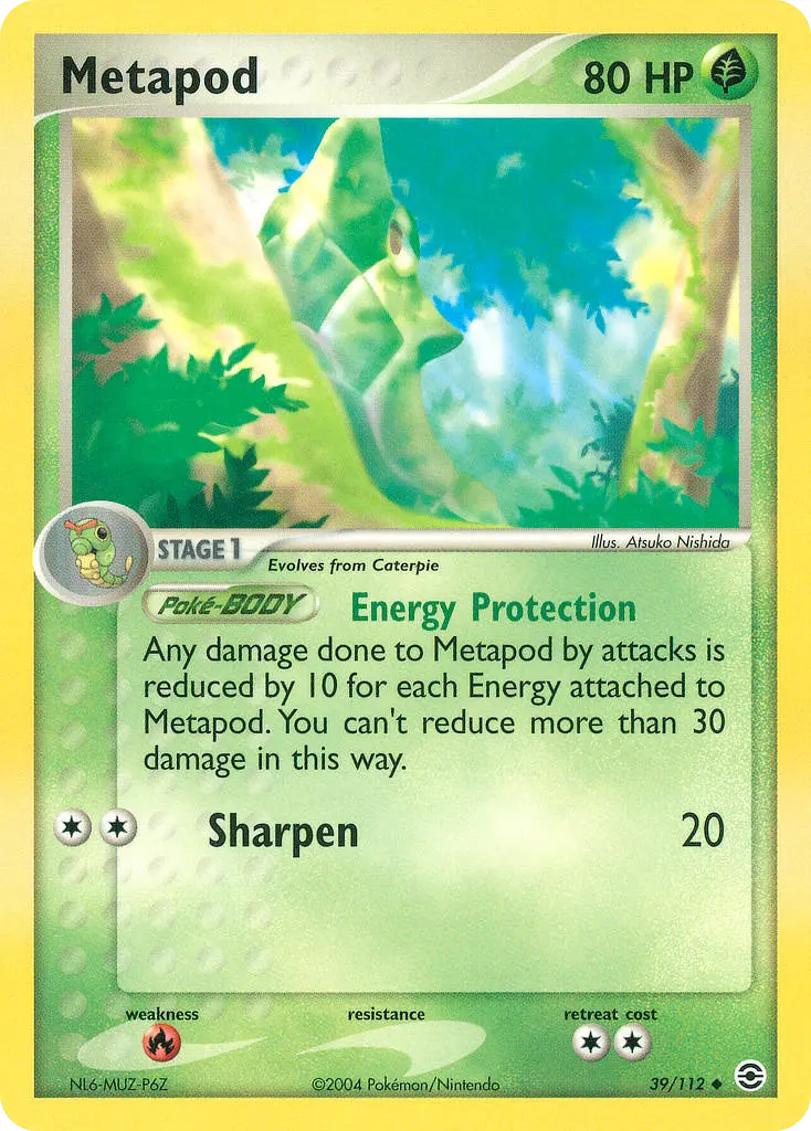 Metapod - FireRed & LeafGreen 039/112 (Regular)