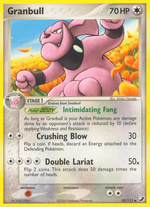 Granbull - Unseen Forces 039/115 (Reverse Holo)