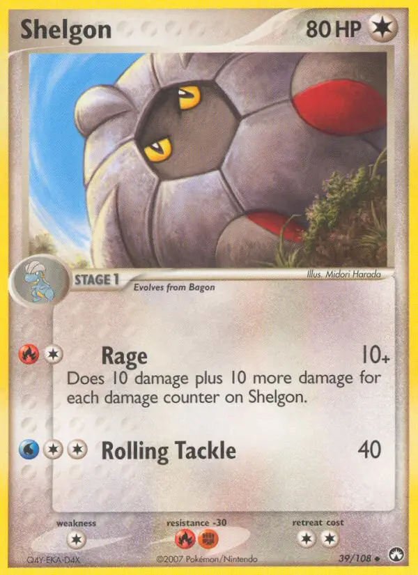 Shelgon - Power Keepers 039/108 (Regular)