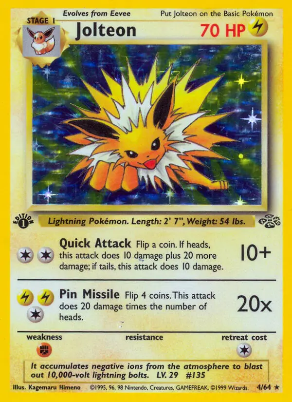 Jolteon - Jungle 004/064 (Holo)