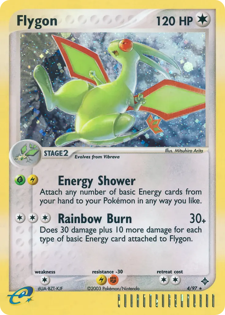 Flygon - Dragon 004/097 (Reverse Holo)