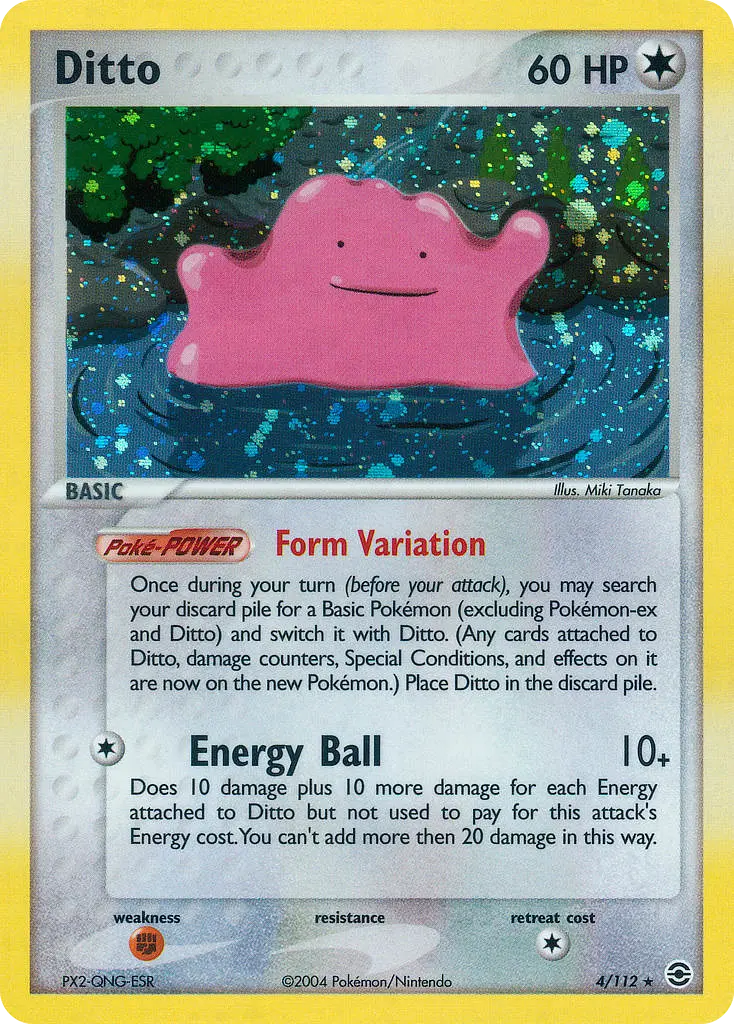 Ditto - FireRed & LeafGreen 004/112 (Reverse Holo)