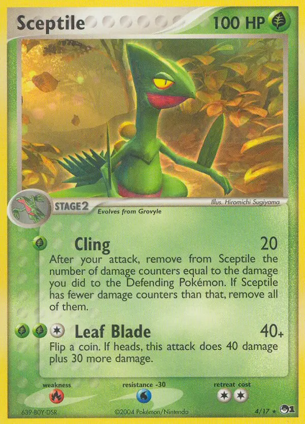 Sceptile - POP Series 1 004/017 (Cosmos Holo)