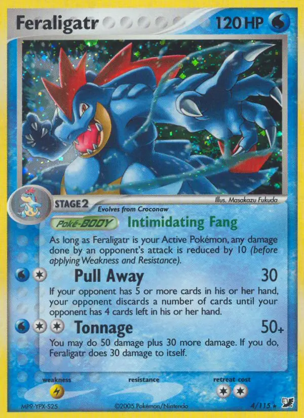 Feraligatr - Unseen Forces 004/115 (Holo)