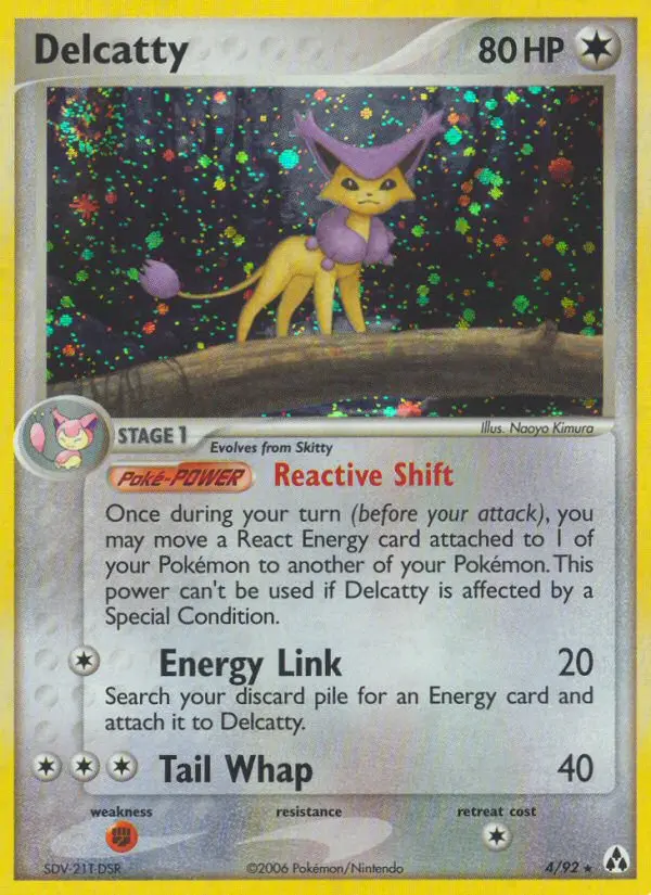 Delcatty - Legend Maker 004/092 (Reverse Holo)