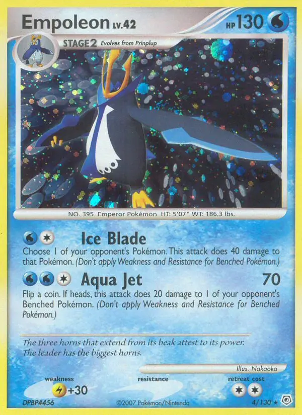 Empoleon - Diamond & Pearl 004/130 (Holo)