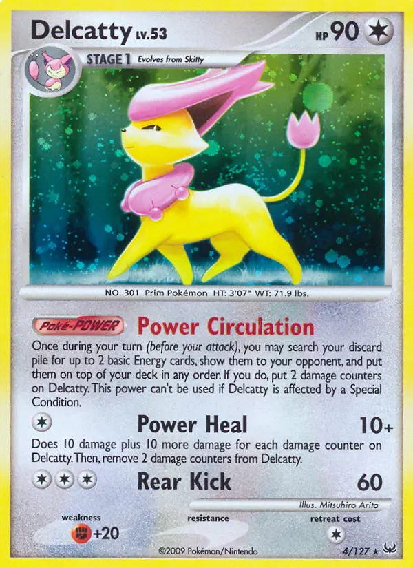 Delcatty - Platinum 004/127 (Reverse Holo)