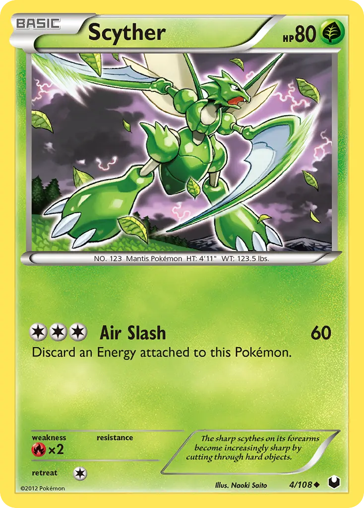 Scyther - Dark Explorers 004/108 (Regular)