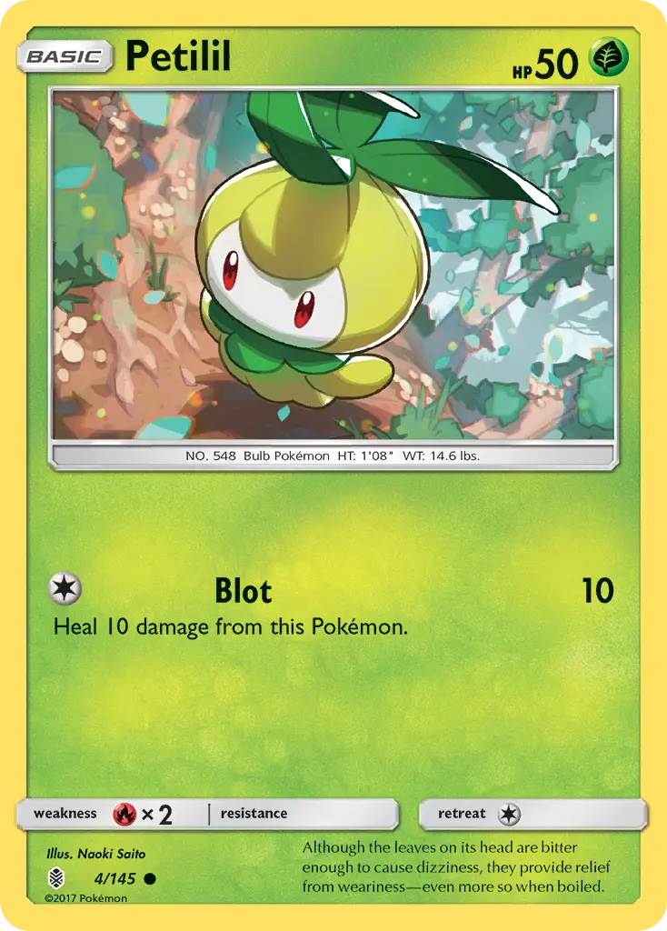 Petilil - Guardians Rising 004/145 (Regular)