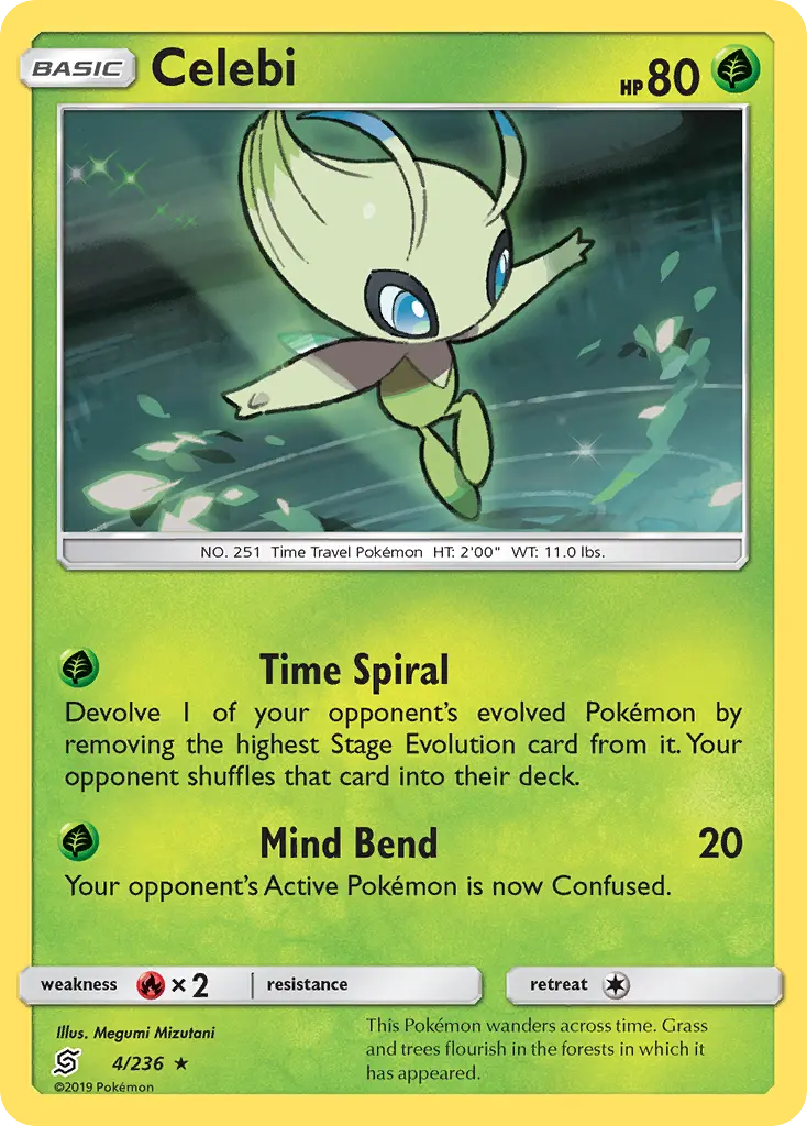 Celebi - Unified Minds 004/236 (Holo)