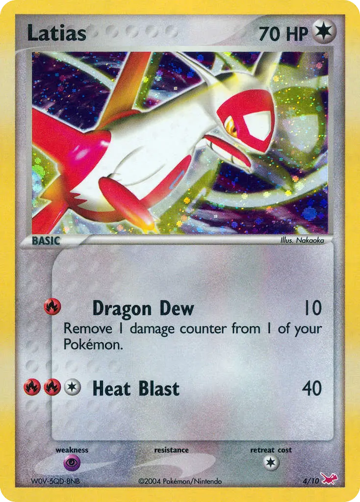 Latias - EX Trainer Kit Latias 004/010 (Holo)