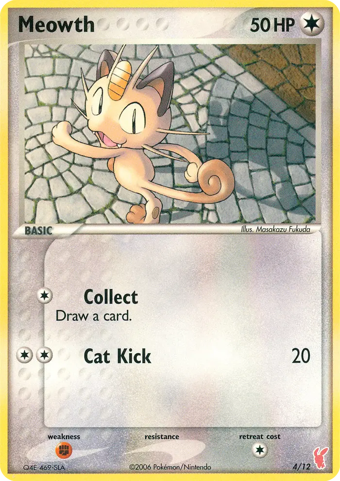 Meowth - EX Trainer Kit 2 Plusle 004/012 (Regular)