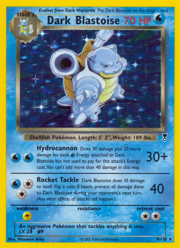 Dark Blastoise - Legendary Collection 004/110 (Holo)