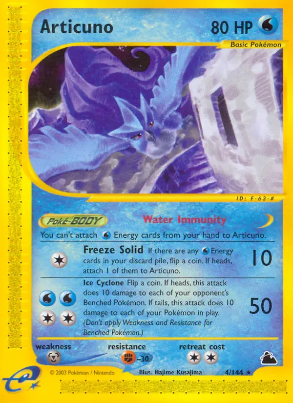 Articuno - Skyridge 004/144 (Regular)