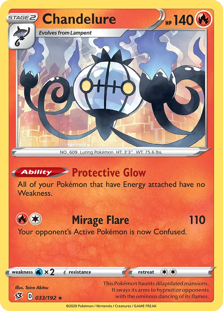Chandelure - Trick or Trade 2022 004/030 (Holo)