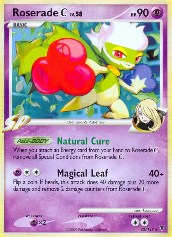 Roserade C - Supreme Victors 040/147 (Reverse Holo)