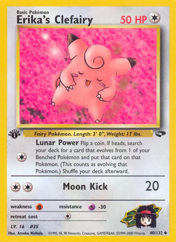 Erika's Clefairy - Gym Challenge 040/132 (Regular)