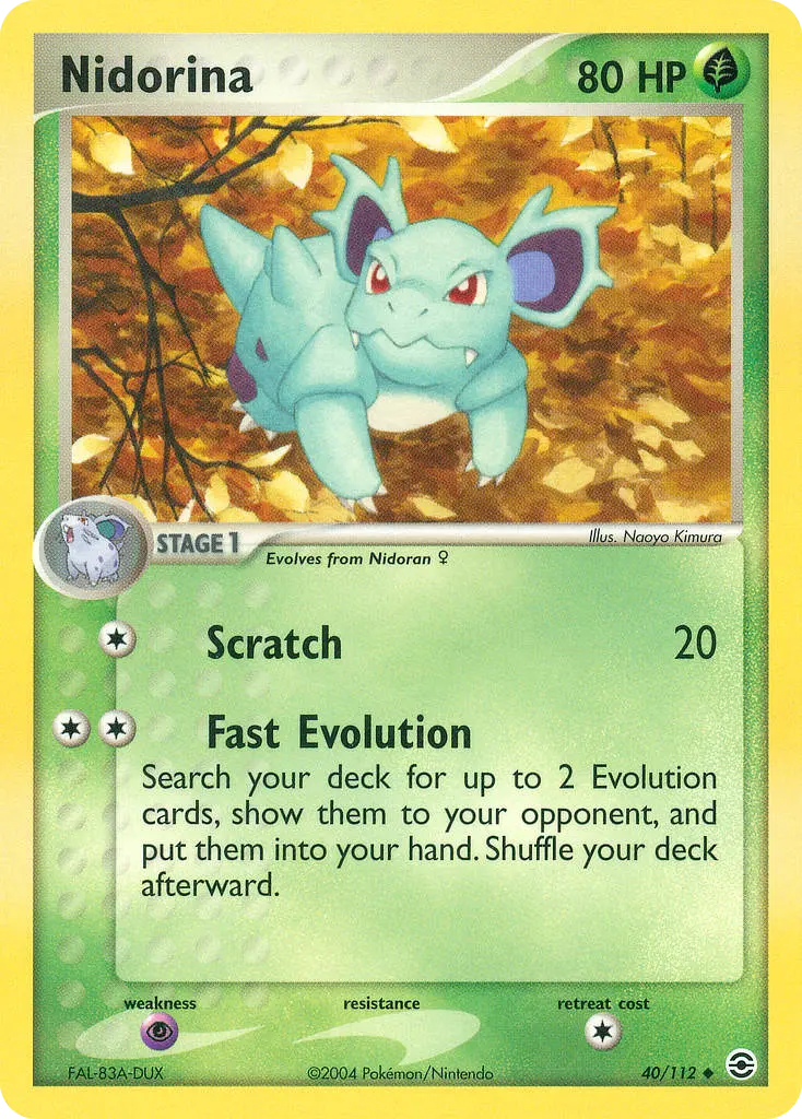 Nidorina - FireRed & LeafGreen 040/112 (Regular)
