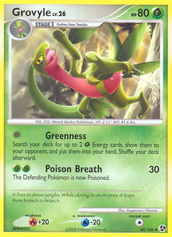 Grovyle - Great Encounters 040/106 (Regular)