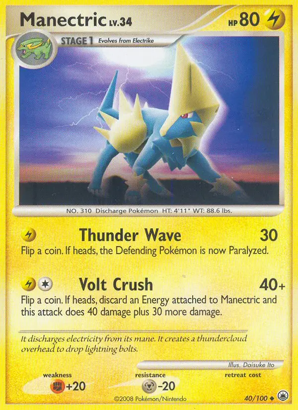 Manectric - Majestic Dawn 040/100 (Regular)