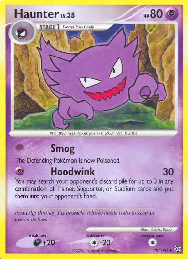 Haunter - Stormfront 040/100 (Reverse Holo)