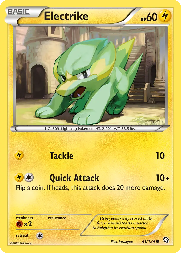 Electrike - Dragons Exalted 041/124 (Reverse Holo)