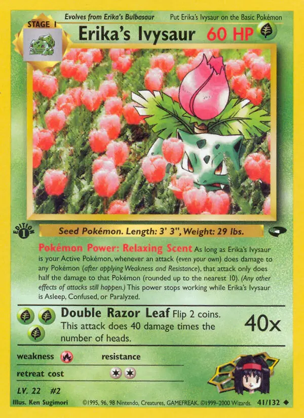 Erika's Ivysaur - Gym Challenge 041/132 (Regular)