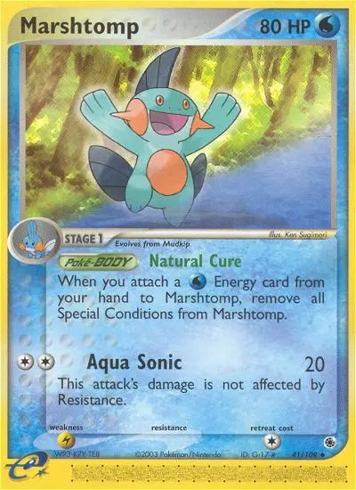 Marshtomp - Ruby & Sapphire 041/109 (Regular)