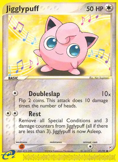 Jigglypuff - Team Magma vs Team Aqua 041/095 (Regular)