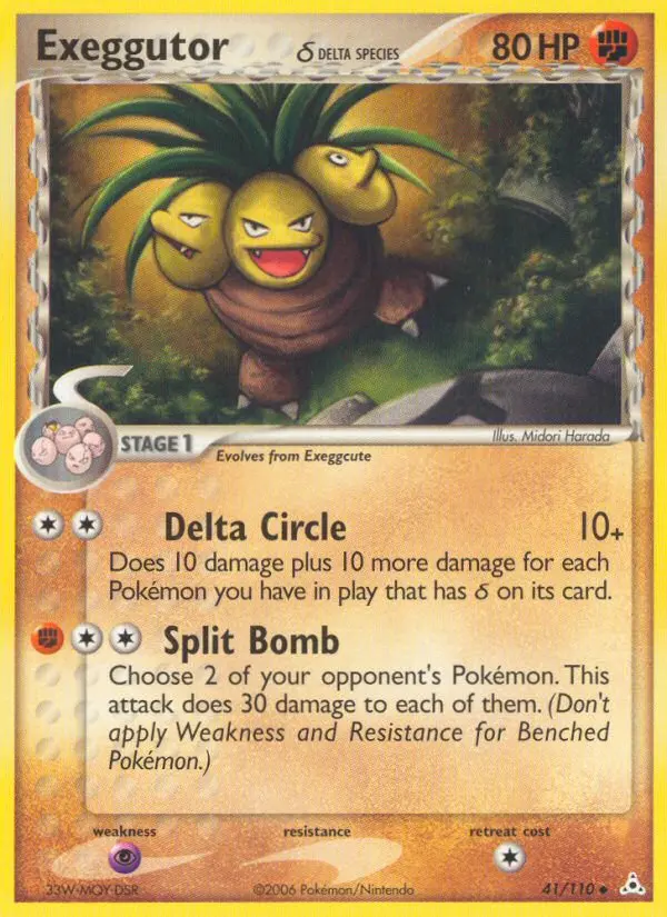 Exeggutor δ - Holon Phantoms 041/110 (Regular)