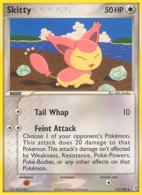Skitty - Crystal Guardians 041/100 (Regular)
