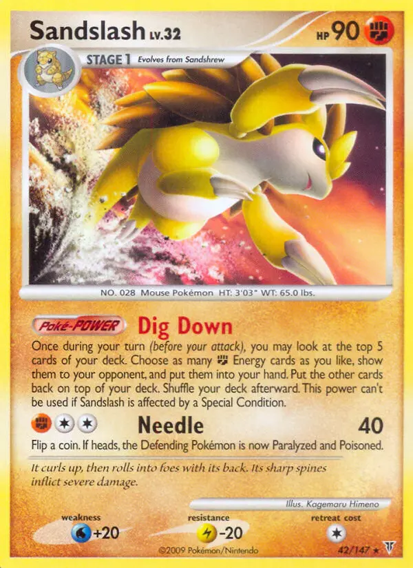 Sandslash - Supreme Victors 042/147 (Reverse Holo)
