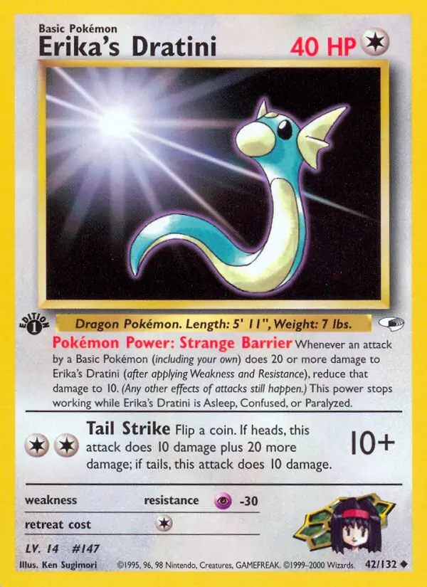 Erika's Dratini - Gym Heroes 042/132 (Regular)