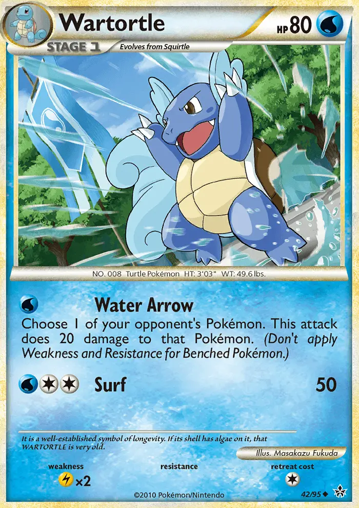 Wartortle - Unleashed 042/095