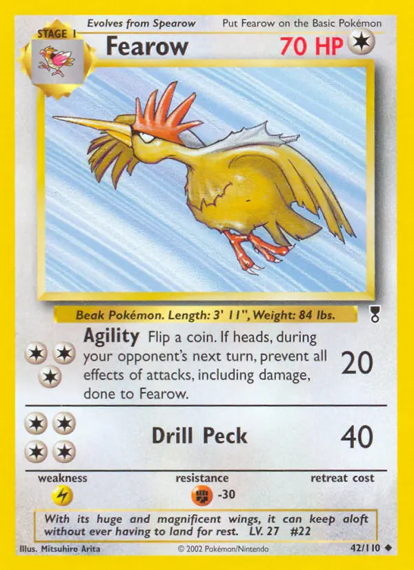 Fearow - Legendary Collection 042/110 (Reverse Holo)