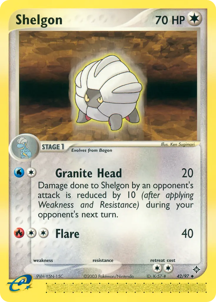 Shelgon - Dragon 042/097 (Regular)