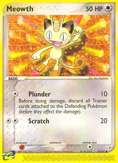 Meowth - Team Magma vs Team Aqua 042/095 (Regular)