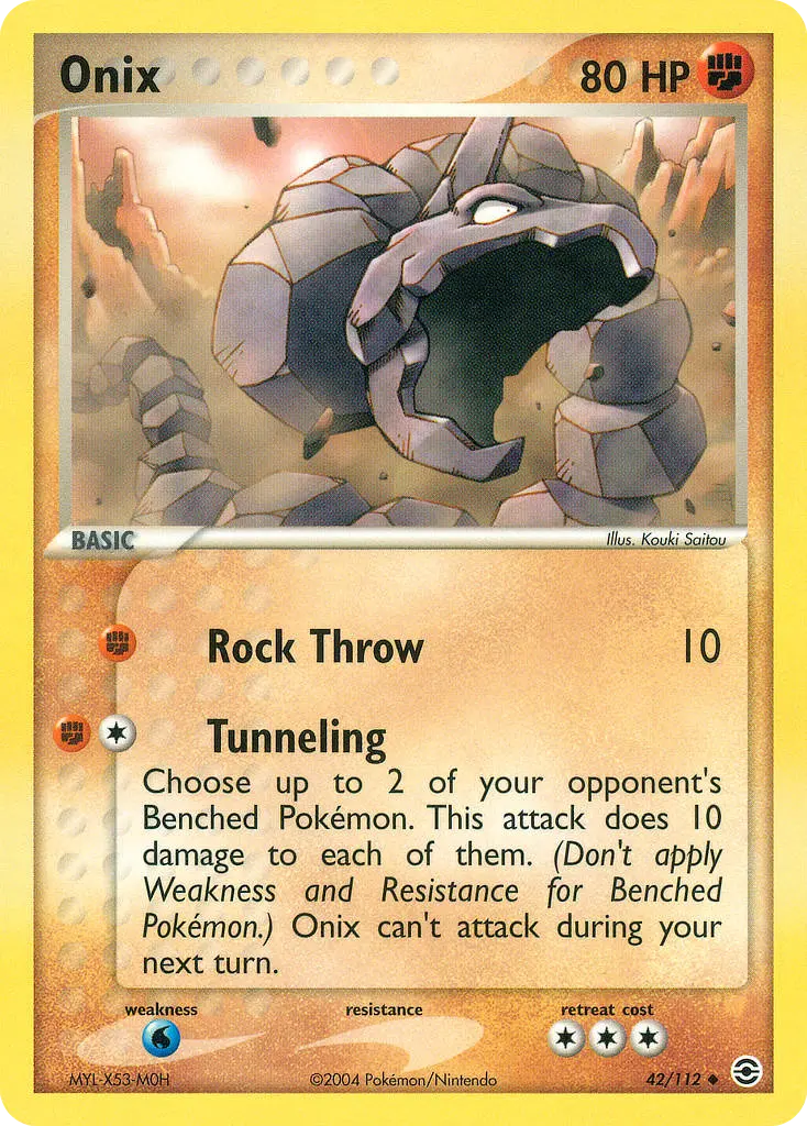 Onix - FireRed & LeafGreen 042/112 (Regular)