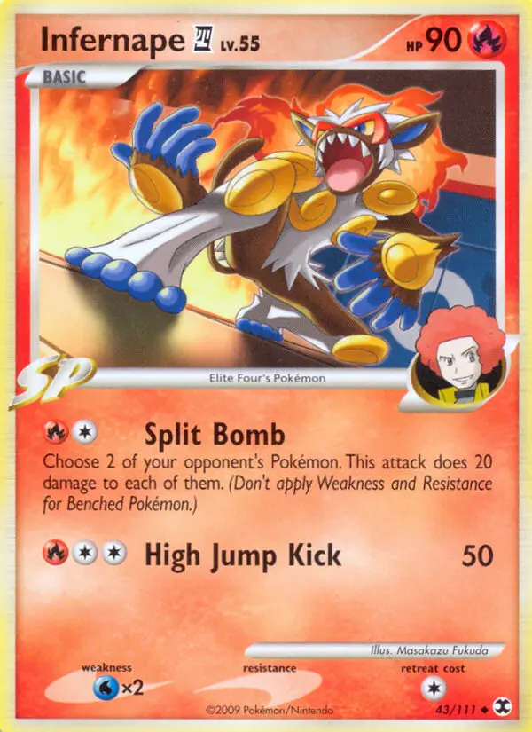 Infernape E4 - Rising Rivals 043/111 (Regular)