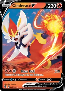 Cinderace V - Fusion Strike 043/264 (Holo)
